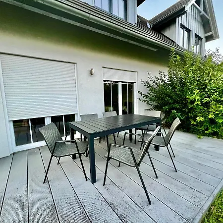 Lejlighed Luxurioese Doppelhaushaelfte Am Gruenen Rande Von Hamburg